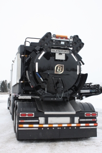 Hydrovac Truck maximising payload and efficiency - Supervac